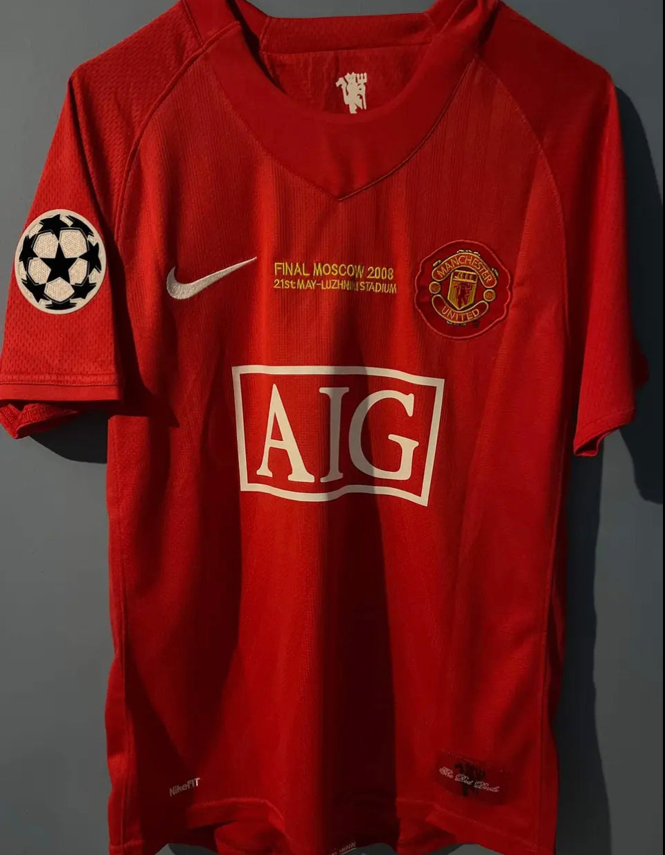 Cristiano Ronaldo 2008 Manchester United Retro Jersey