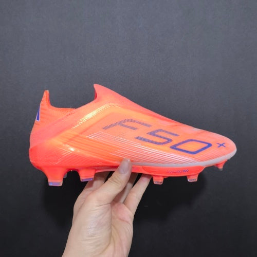 adidas F50+ League Laceless Elite FG - Orange