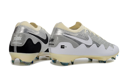 Mercurial Vapor 16 Elite x Patta FG - Special Edition Chrome/Black/White