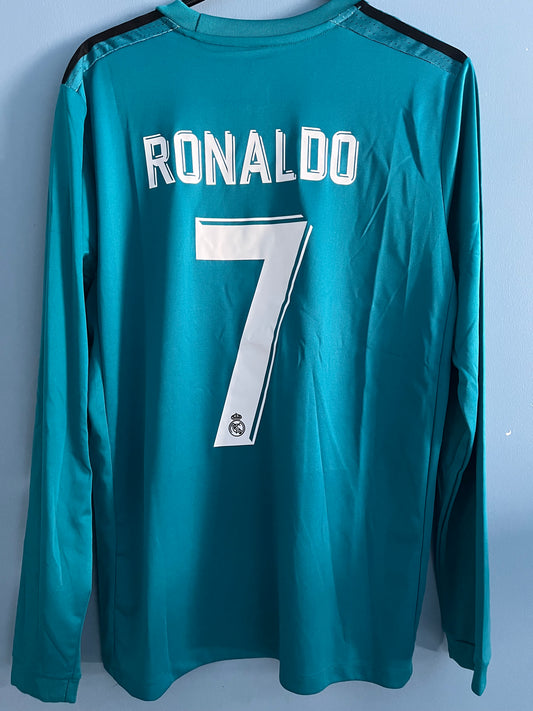 Cristiano Ronaldo 2018 Real Madrid Champions League Jersey