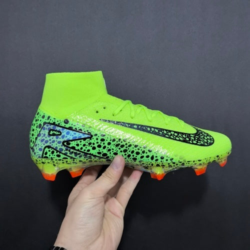 Mercurial Superfly 10 Elite FG Green Leopard