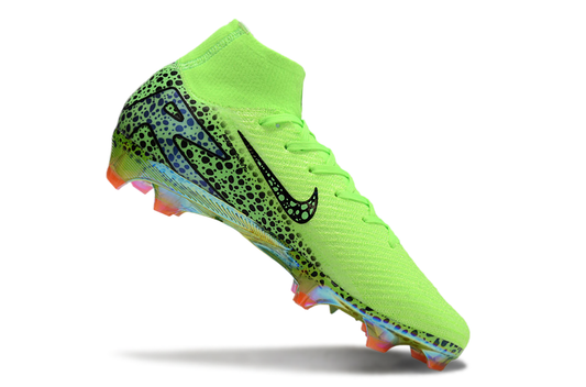 Mercurial Superfly 10 Elite FG Green Leopard