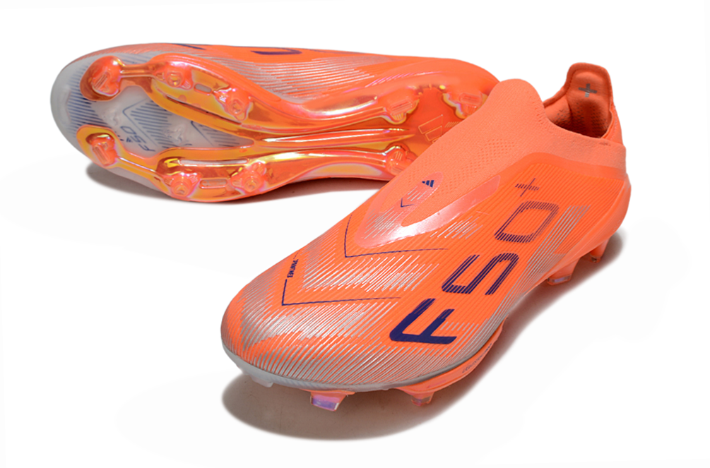 adidas F50+ League Laceless Elite FG - Orange
