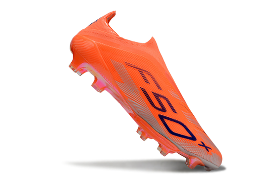 adidas F50+ League Laceless Elite FG - Orange