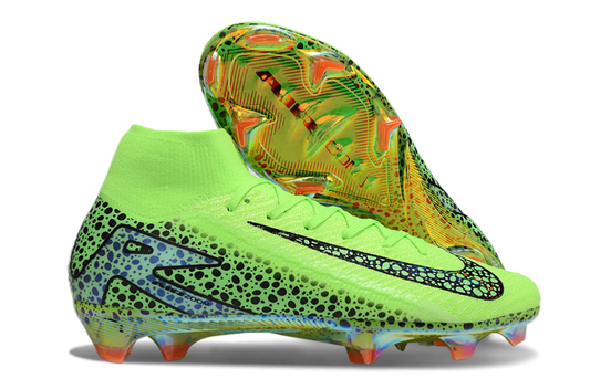 Mercurial Superfly 10 Elite FG Green Leopard