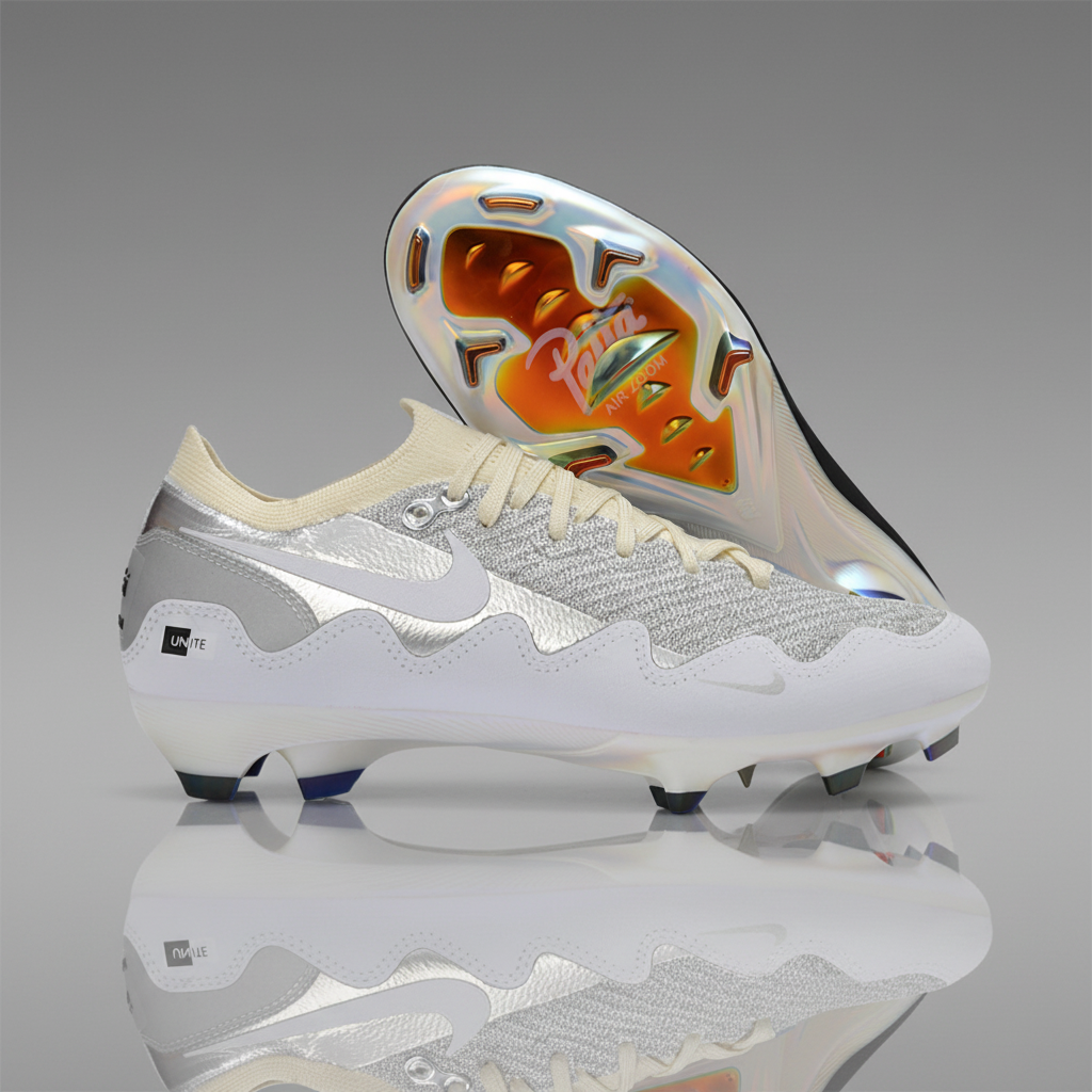 Mercurial Vapor 16 Elite x Patta FG - Special Edition Chrome/Black/White